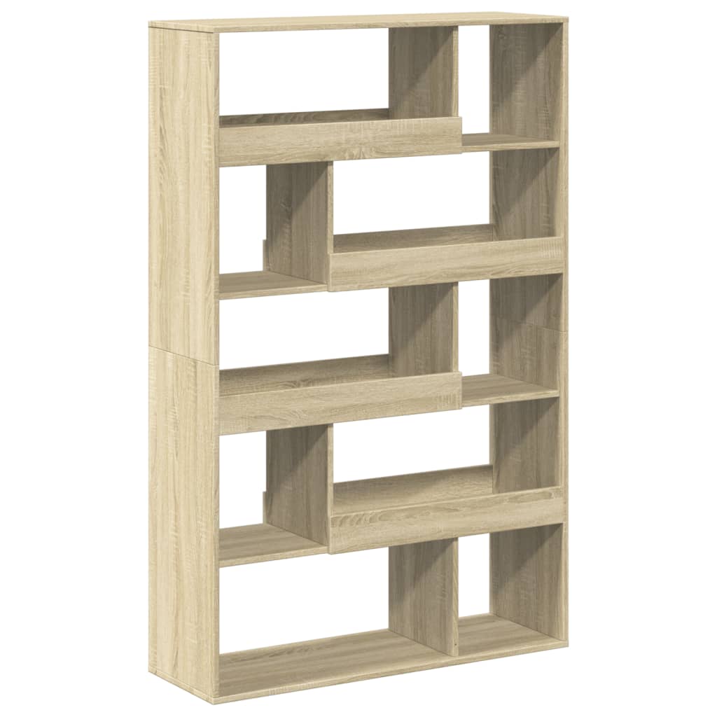 Sobna pregrada boja hrasta 100x33x156,5 cm konstruirano drvo