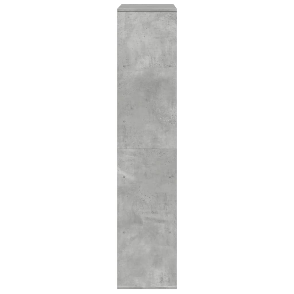 Sobna pregrada boja betona 100x33x156,5 cm konstruirano drvo