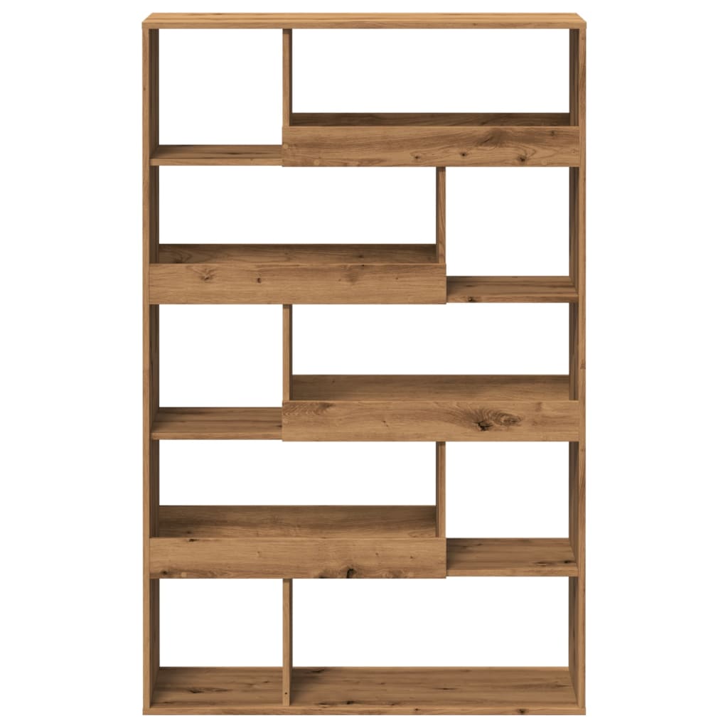 Sobna pregrada boja hrasta 100x33x156,5 cm konstruirano drvo
