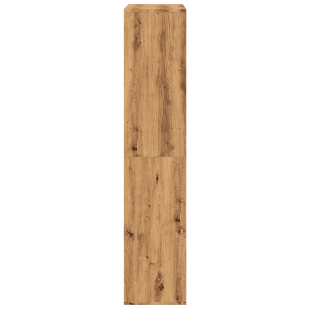 Sobna pregrada boja hrasta 100x33x156,5 cm konstruirano drvo