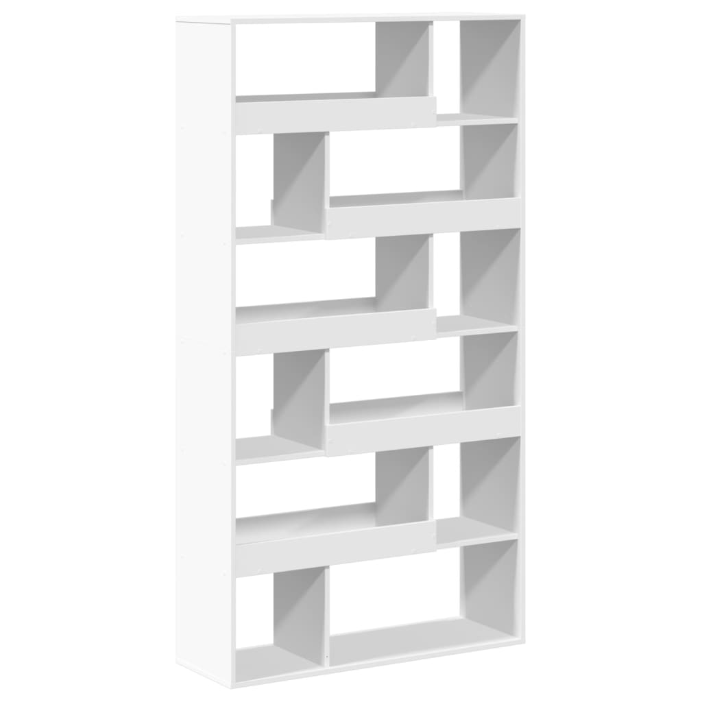 Sobna pregrada bijela 100 x 33 x 187,5 cm konstruirano drvo