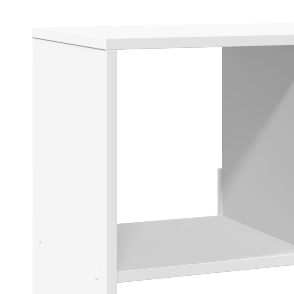 Sobna pregrada bijela 100 x 33 x 187,5 cm konstruirano drvo