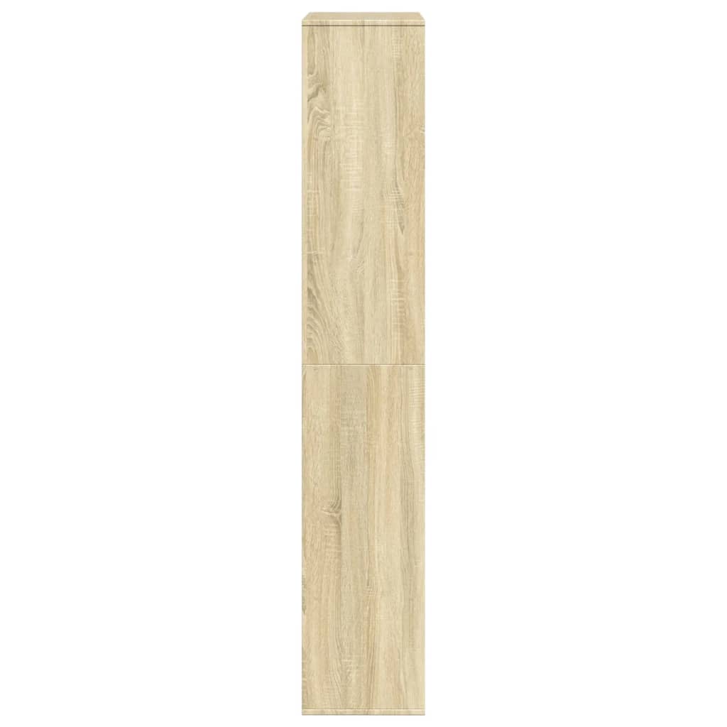 Sobna pregrada boja hrasta 100x33x187,5 cm konstruirano drvo