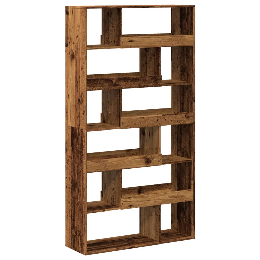 Sobna pregrada boja drva 100 x 33 x 187,5 cm konstruirano drvo