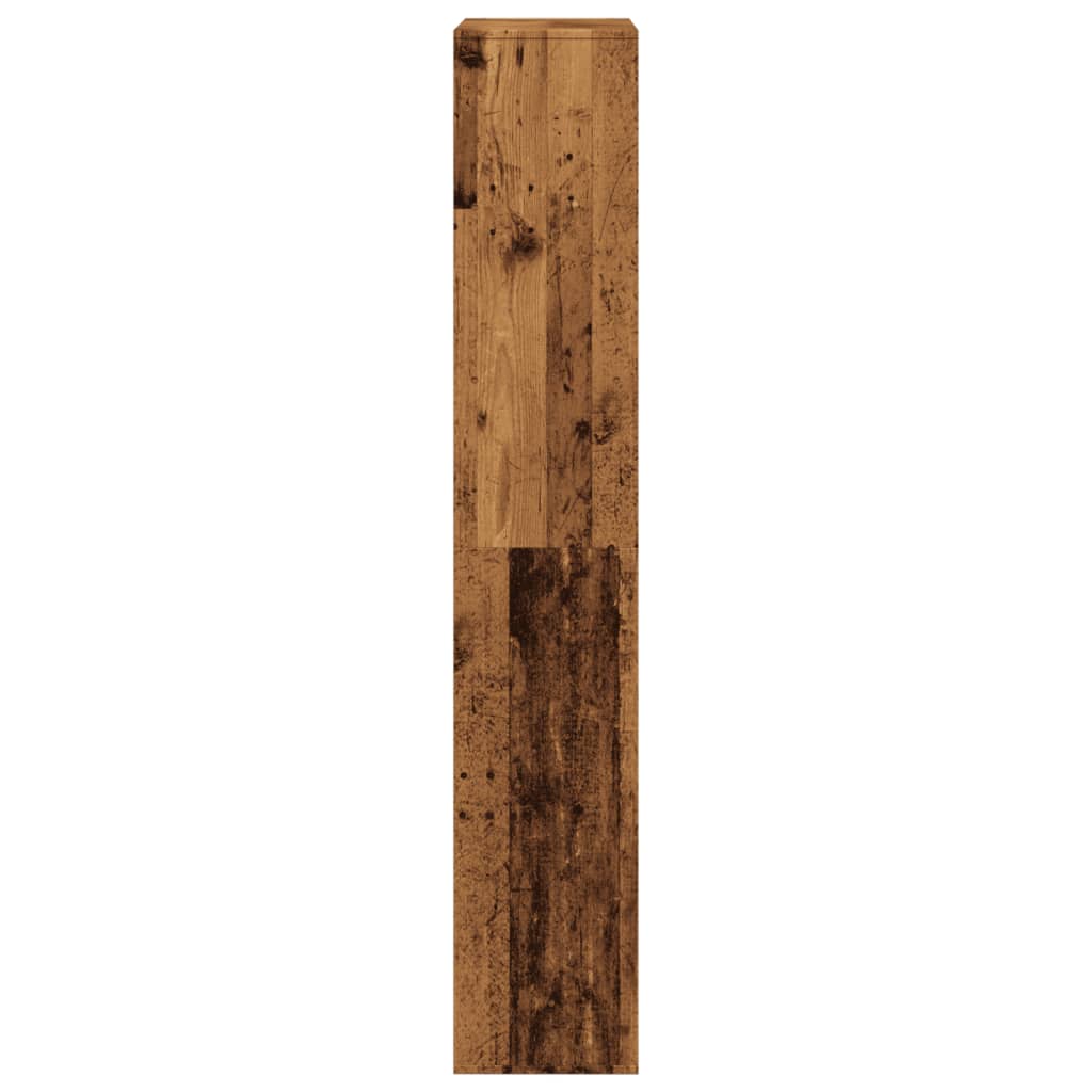 Sobna pregrada boja drva 100 x 33 x 187,5 cm konstruirano drvo