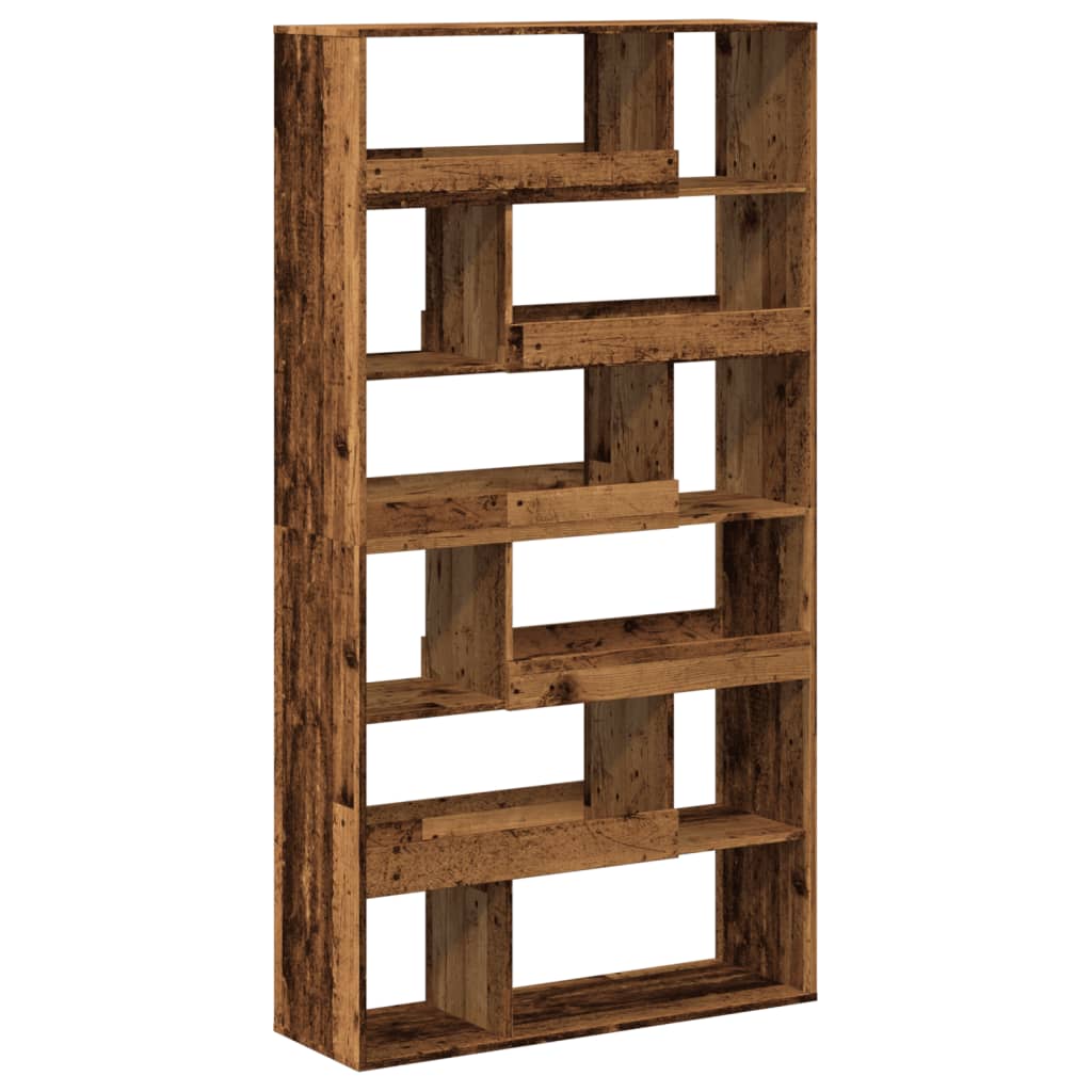 Sobna pregrada boja drva 100 x 33 x 187,5 cm konstruirano drvo