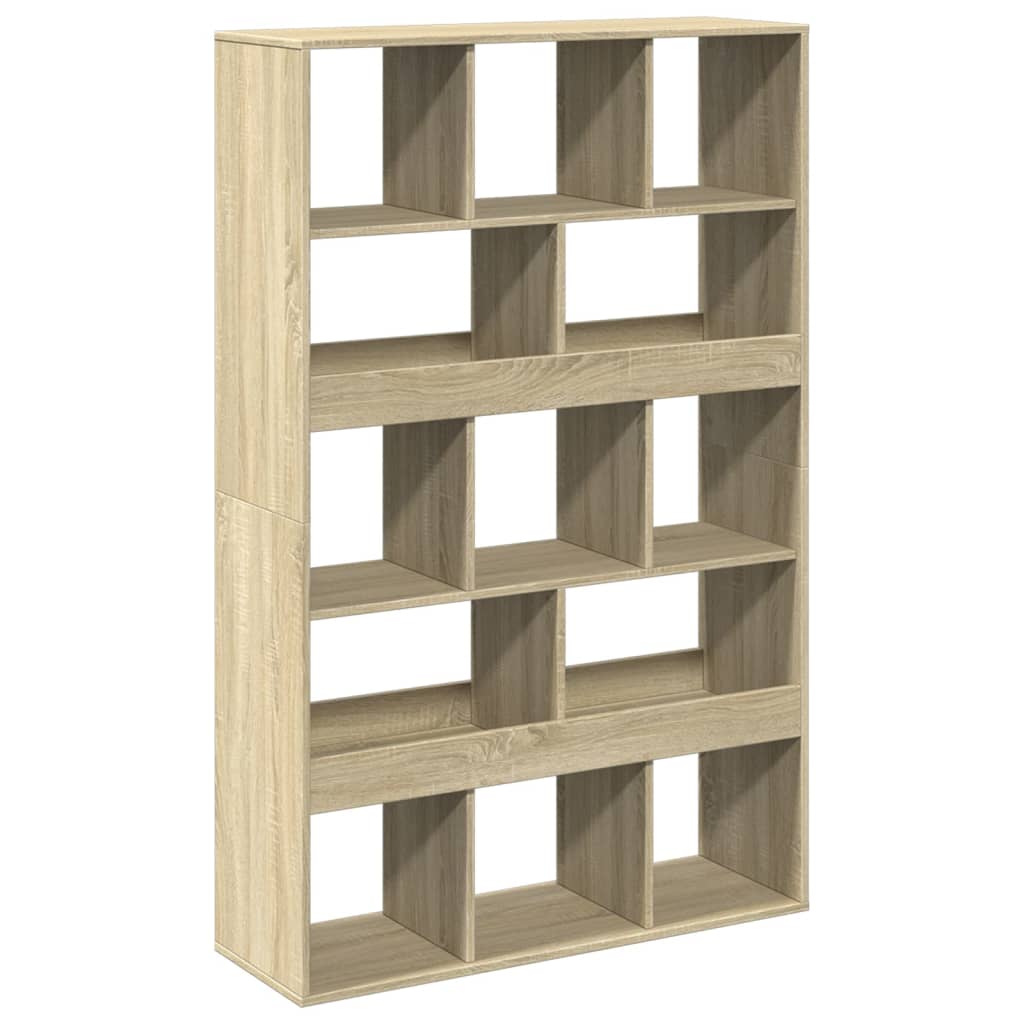 Sobna pregrada boja hrasta 100x33x156,5 cm konstruirano drvo