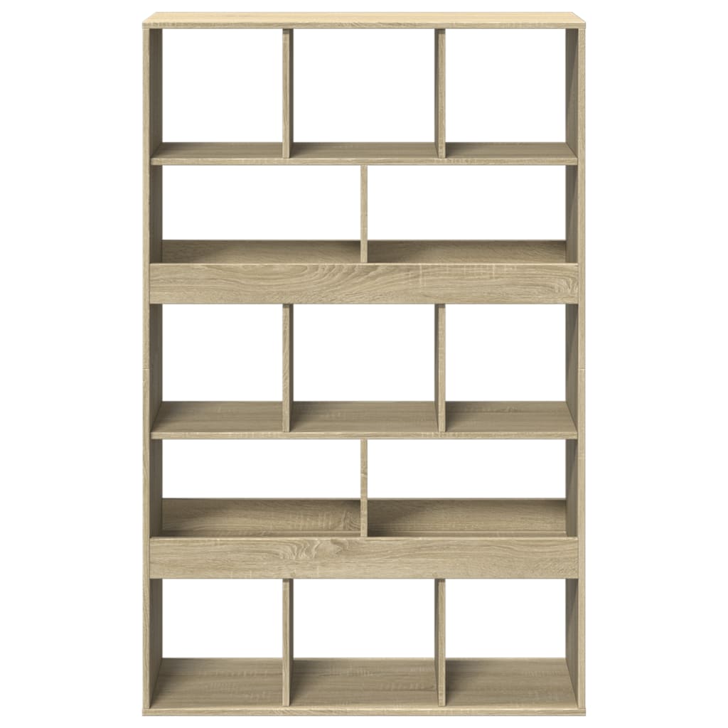 Sobna pregrada boja hrasta 100x33x156,5 cm konstruirano drvo