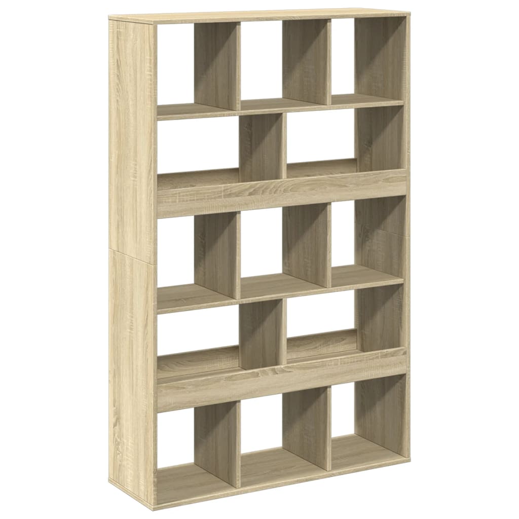 Sobna pregrada boja hrasta 100x33x156,5 cm konstruirano drvo