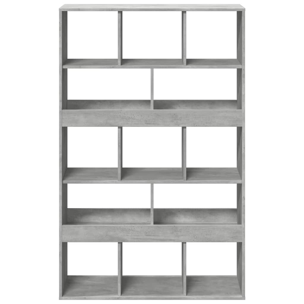 Sobna pregrada boja betona 100x33x156,5 cm konstruirano drvo