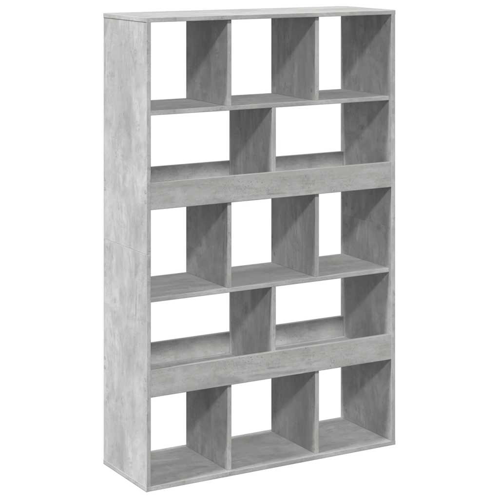 Sobna pregrada boja betona 100x33x156,5 cm konstruirano drvo