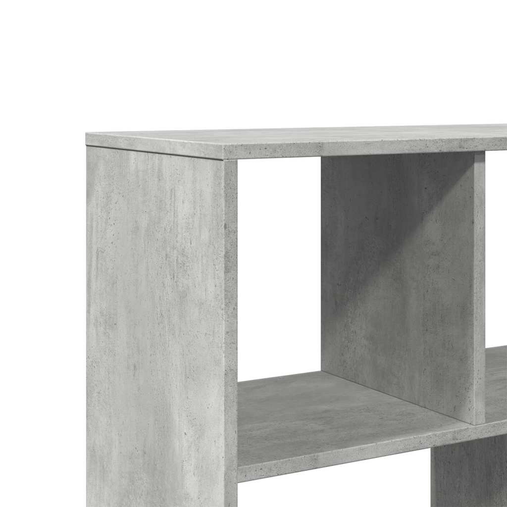 Sobna pregrada boja betona 100x33x156,5 cm konstruirano drvo