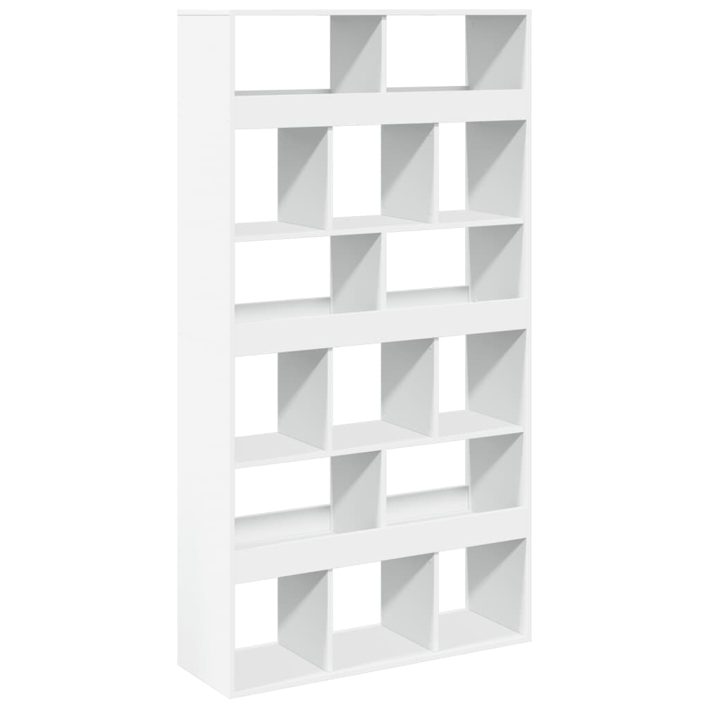 Sobna pregrada bijela 100 x 33 x 187,5 cm konstruirano drvo