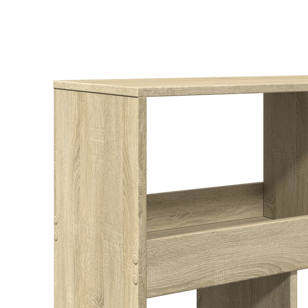 Sobna pregrada boja hrasta 100x33x187,5 cm konstruirano drvo