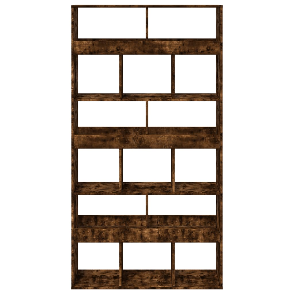 Sobna pregrada boja hrasta 100x33x187,5 cm konstruirano drvo