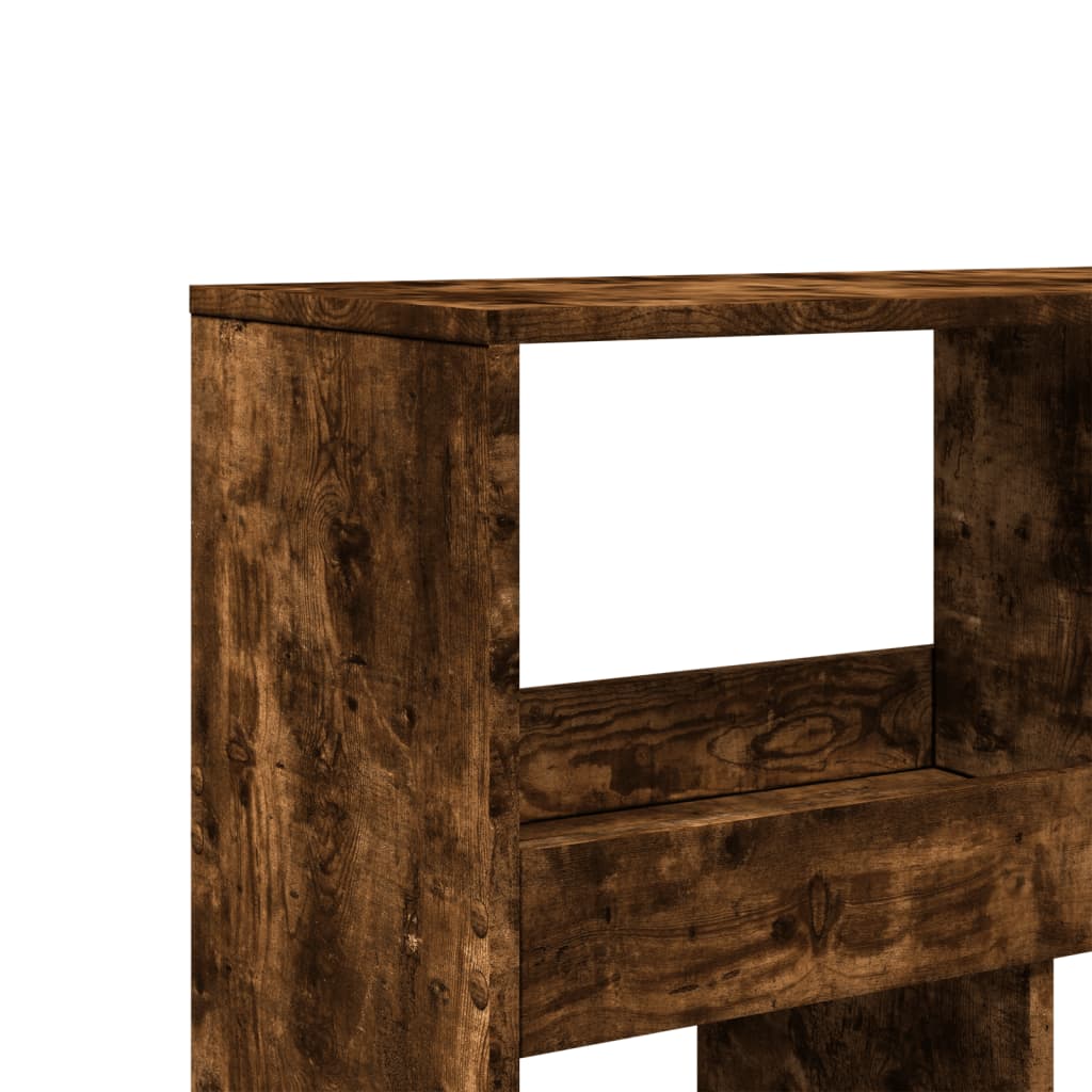 Sobna pregrada boja hrasta 100x33x187,5 cm konstruirano drvo