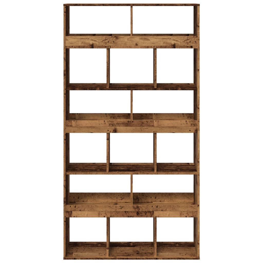 Sobna pregrada boja drva 100 x 33 x 187,5 cm konstruirano drvo
