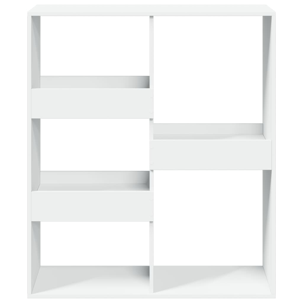 Sobna pregrada bijela 100x33x115 cm konstruirano drvo