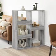 Sobna pregrada boja hrasta 100x33x115 cm konstruirano drvo