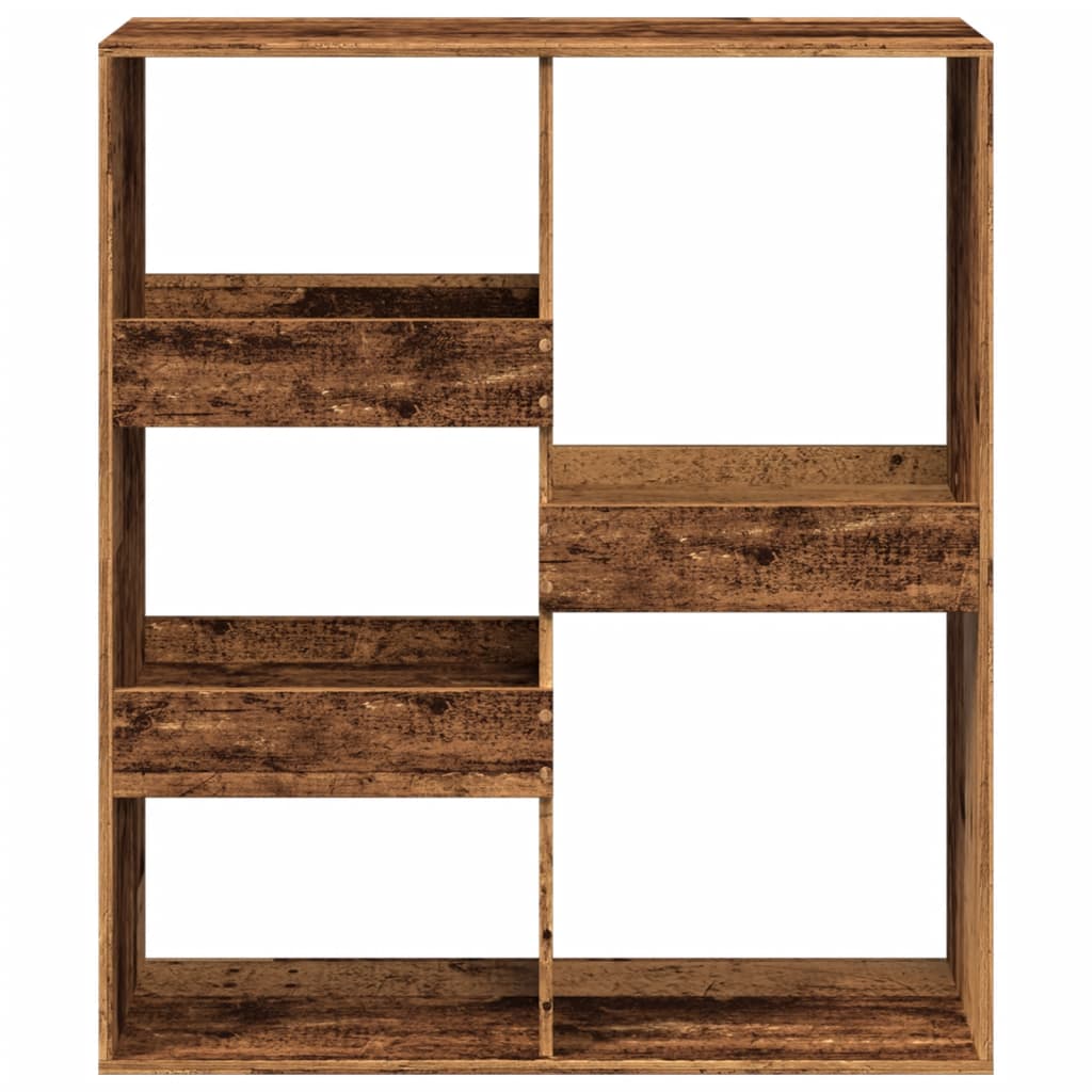 Sobna pregrada boja drva 100x33x115 cm konstruirano drvo