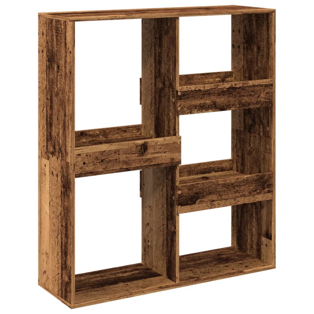 Sobna pregrada boja drva 100x33x115 cm konstruirano drvo