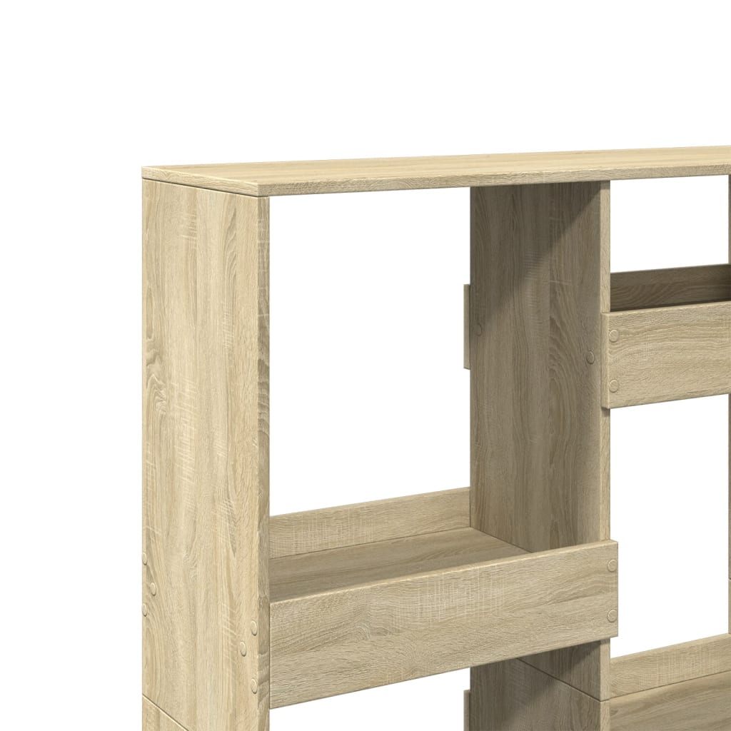 Sobna pregrada boja hrasta 100x33x135 cm konstruirano drvo