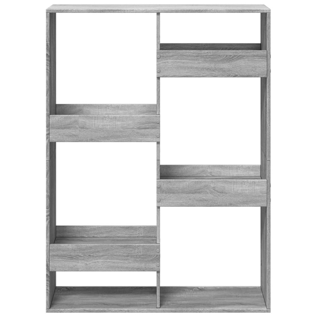 Sobna pregrada boja hrasta 100x33x135 cm konstruirano drvo