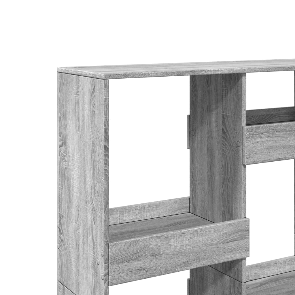 Sobna pregrada boja hrasta 100x33x135 cm konstruirano drvo
