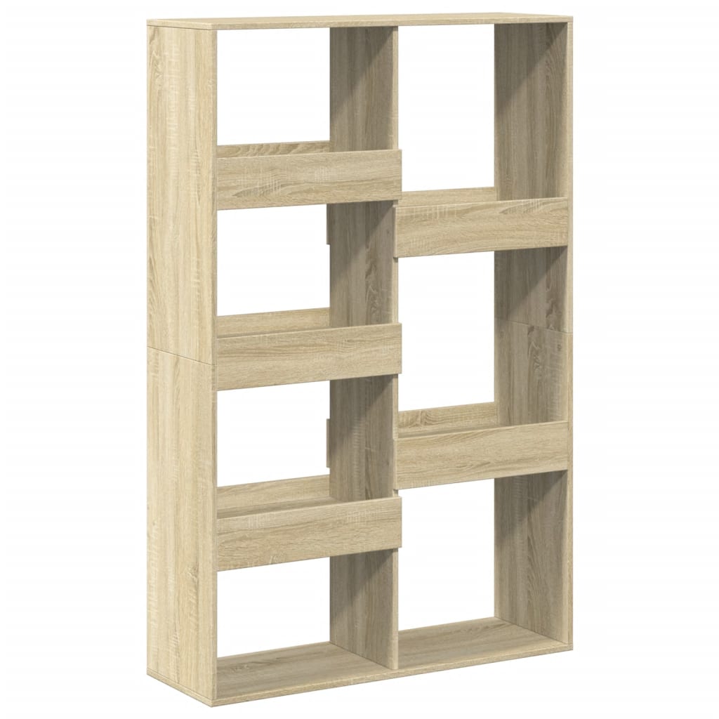 Sobna pregrada boja hrasta 100x33x155,5 cm konstruirano drvo