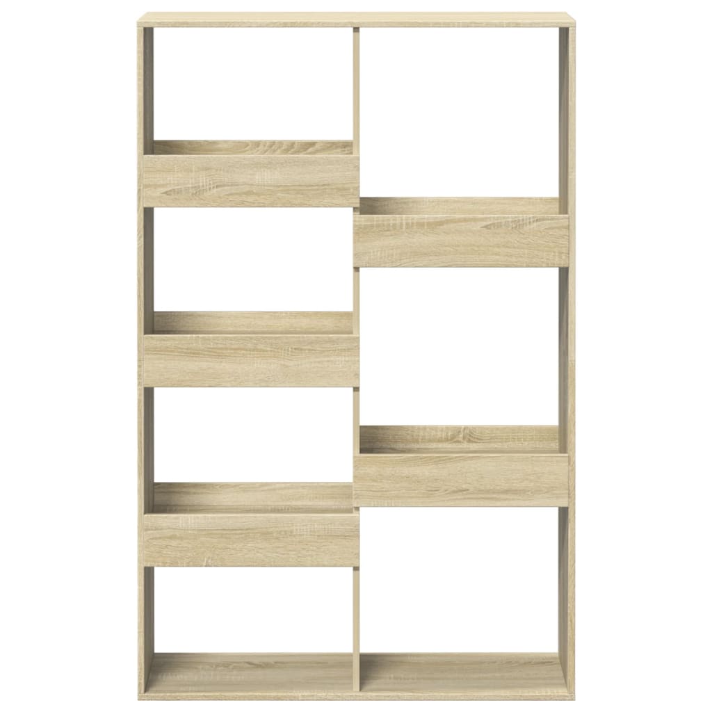 Sobna pregrada boja hrasta 100x33x155,5 cm konstruirano drvo