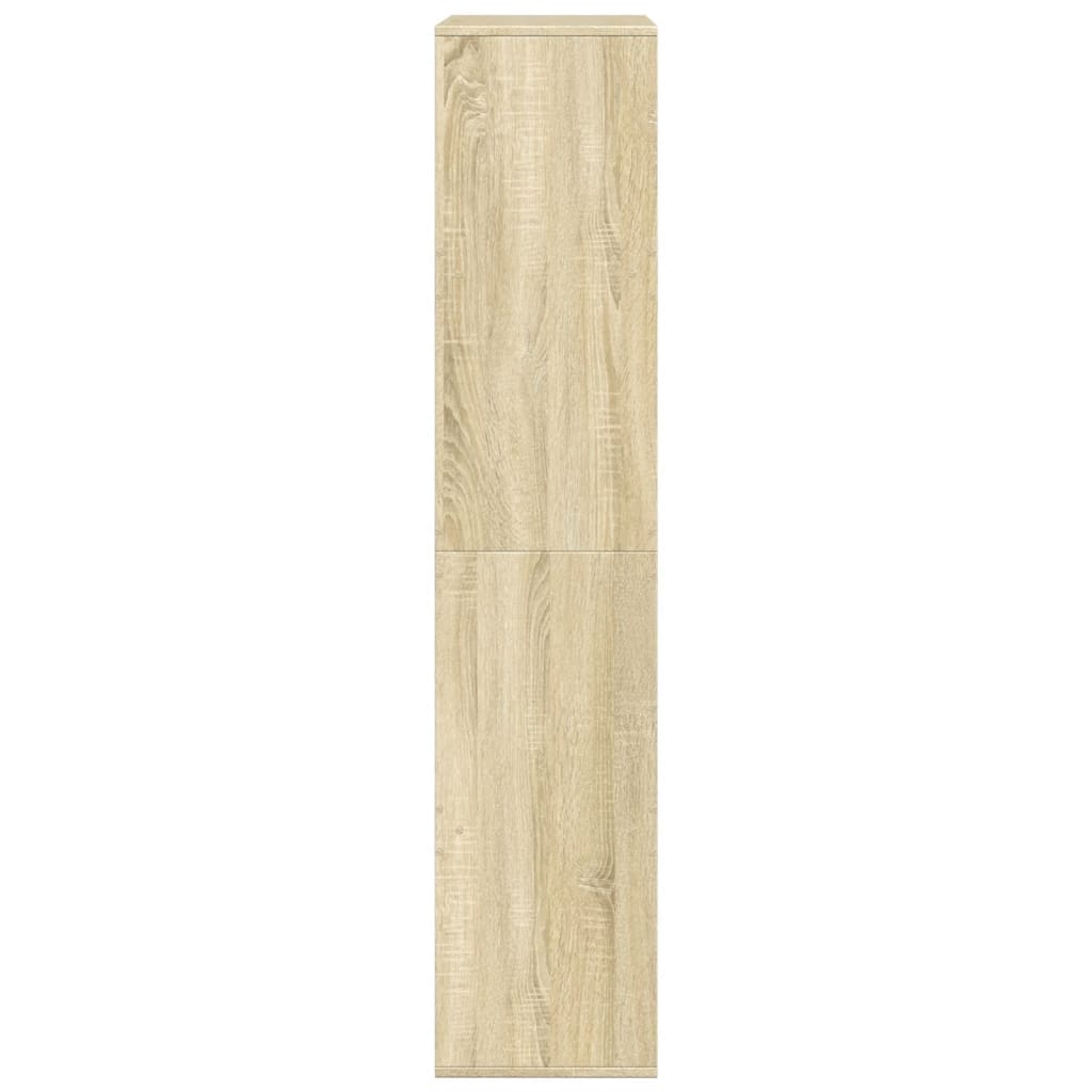 Sobna pregrada boja hrasta 100x33x155,5 cm konstruirano drvo