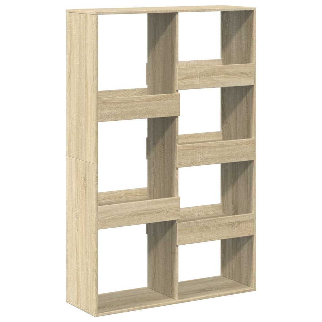 Sobna pregrada boja hrasta 100x33x155,5 cm konstruirano drvo