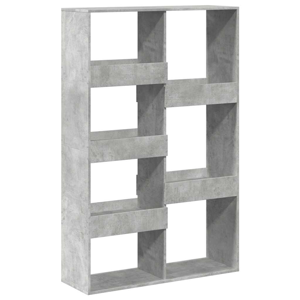 Sobna pregrada boja betona 100x33x155,5 cm konstruirano drvo