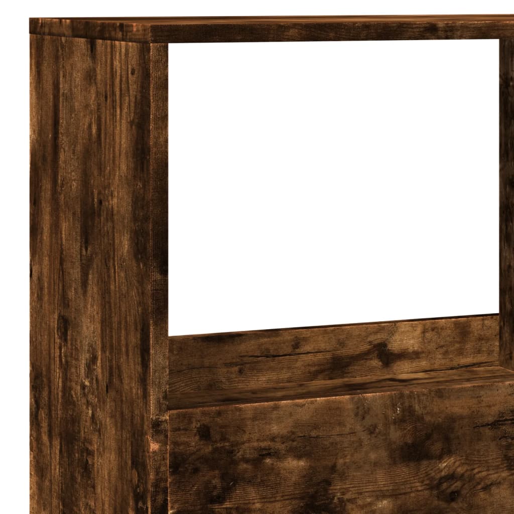Sobna pregrada boja hrasta 100x33x155,5 cm konstruirano drvo