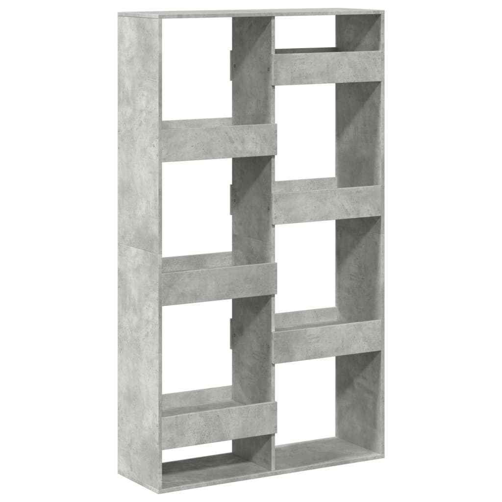 Sobna pregrada boja betona 100x33x175 cm konstruirano drvo