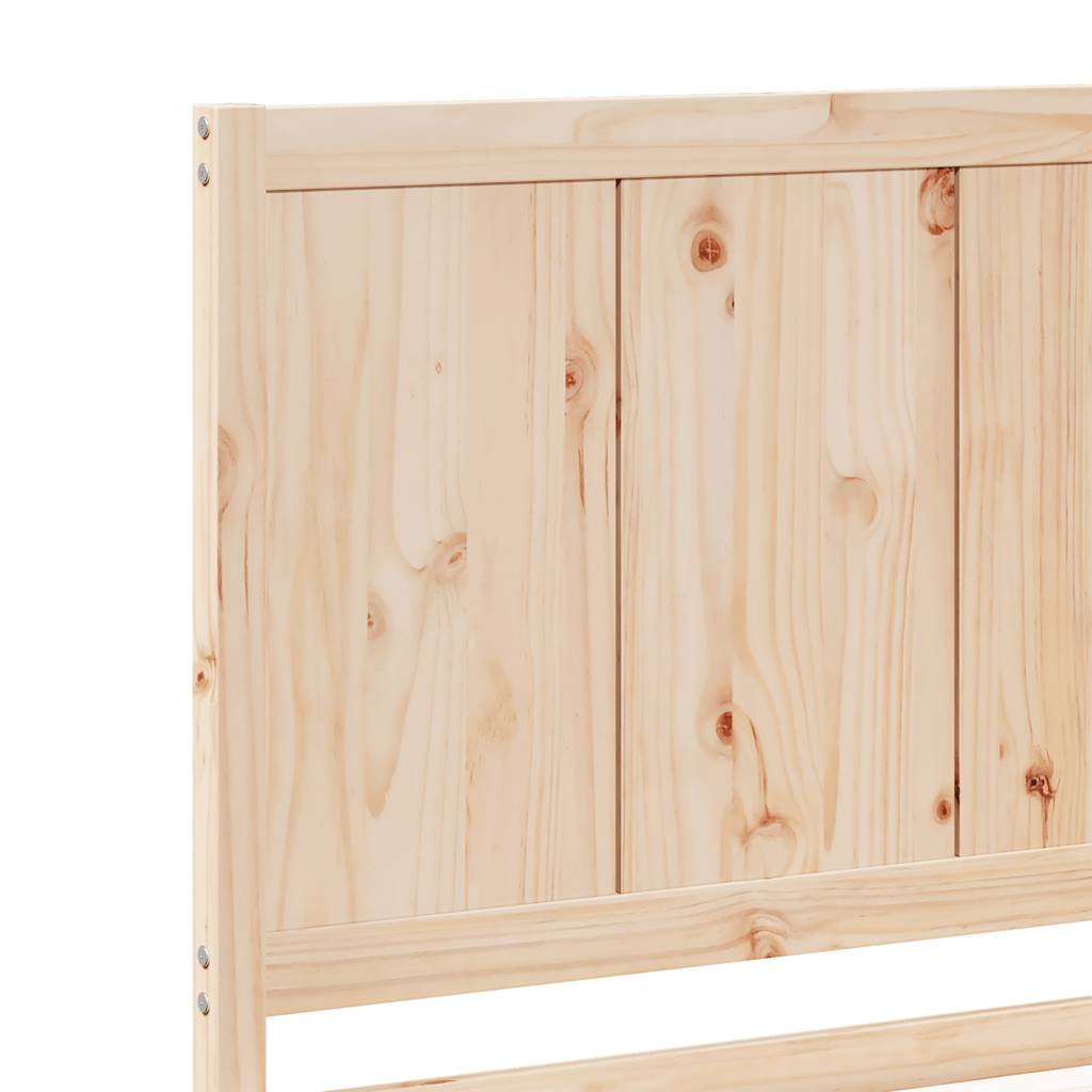 Dugi okvir kreveta bez madraca 200 x 210 cm masivno drvo