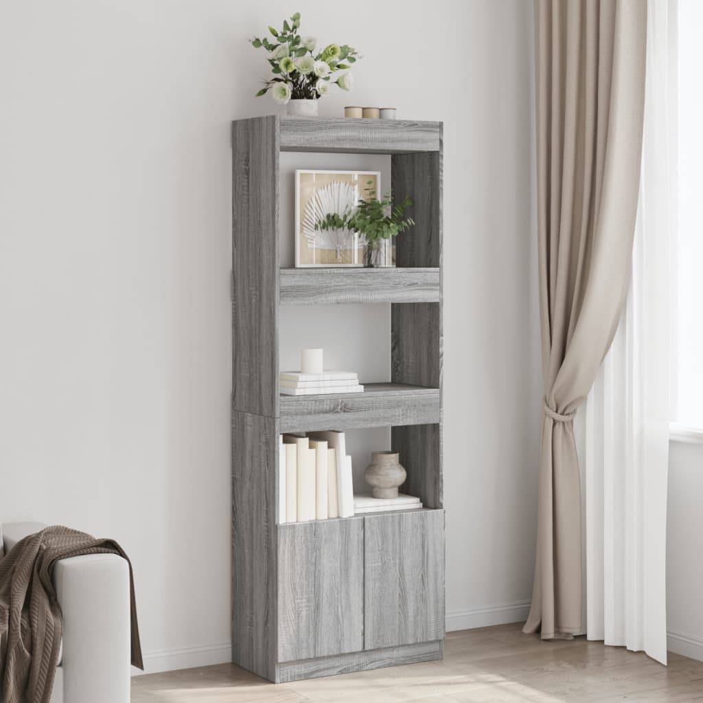 Visoka komoda 92 x 33 x 140 cm od konstruiranog drva