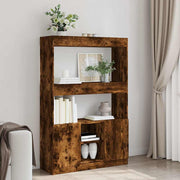 Visoka komoda boja hrasta 92x33x140 cm od konstruiranog drva