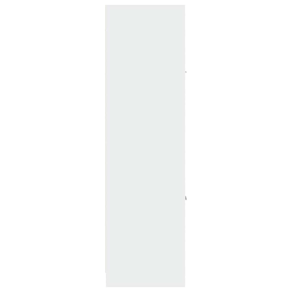 Ormarić za lijekove bijeli 40 x 41 x 144,5 cm konstruirano drvo