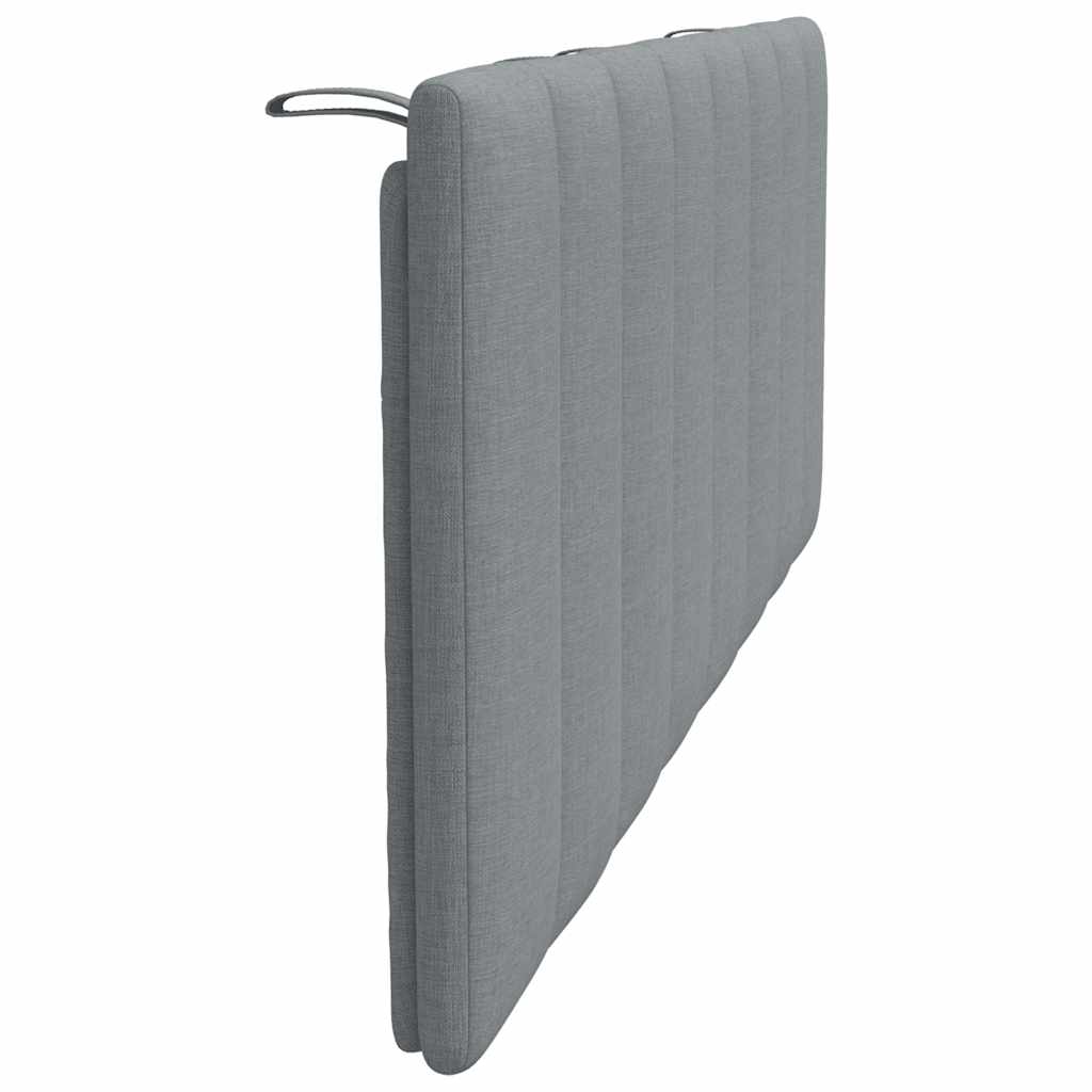 Jastuk za uzglavlje Hanko svjetlosivi 120 cm od tkanine