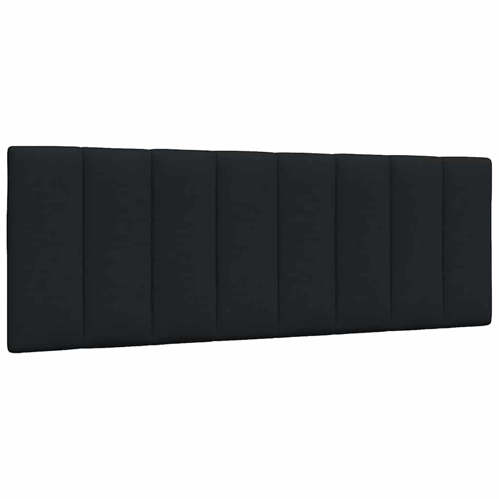 Jastuk za uzglavlje Hanko crni 120 cm od tkanine