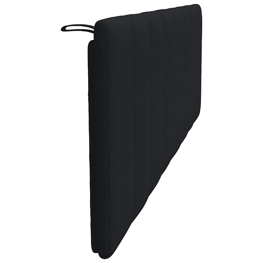 Jastuk za uzglavlje Hanko crni 160 cm od tkanine