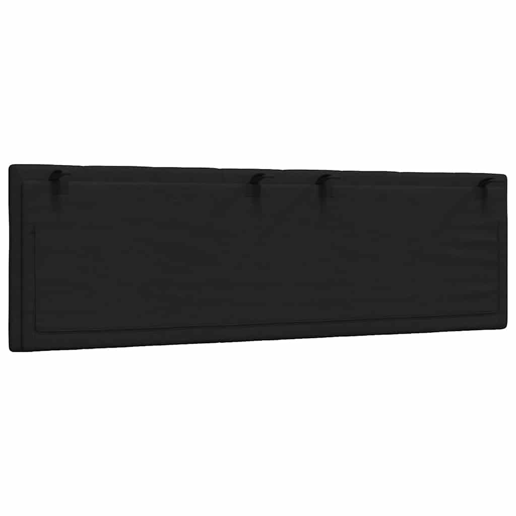 Jastuk za uzglavlje Hanko crni 160 cm od tkanine