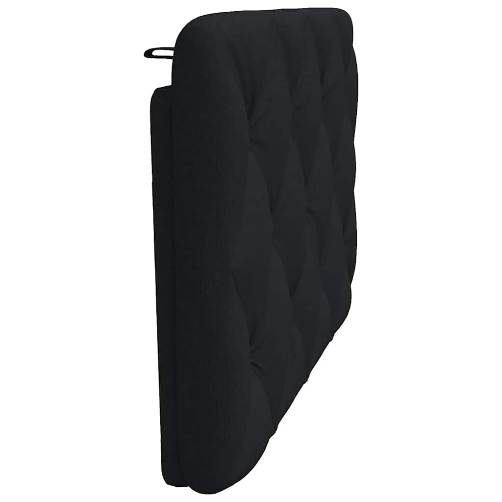 Jastuk za uzglavlje crni 80 cm od tkanine