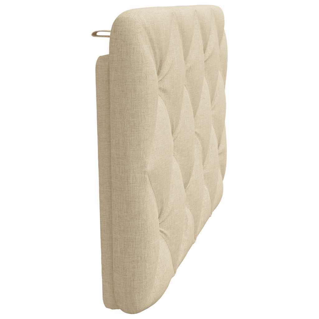 Jastuk za uzglavlje krem 80 cm od tkanine