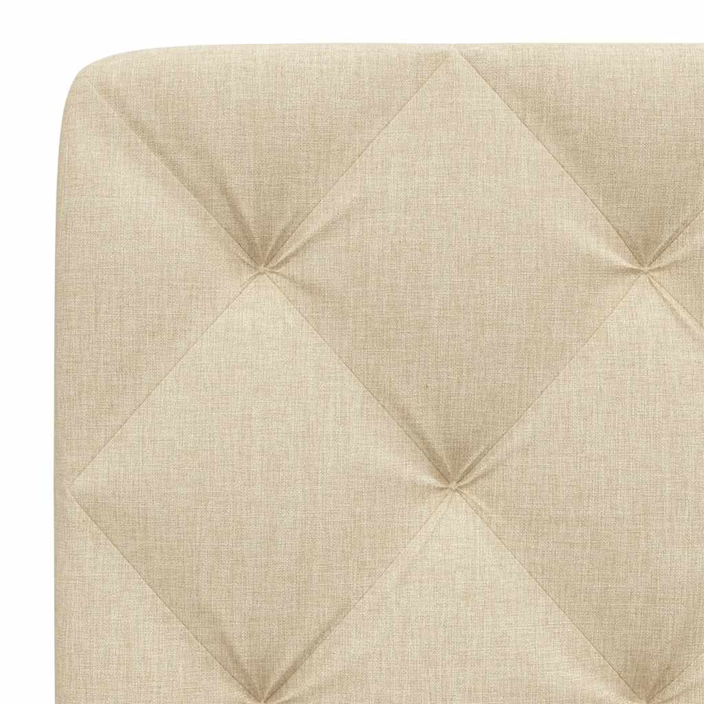 Jastuk za uzglavlje krem 80 cm od tkanine