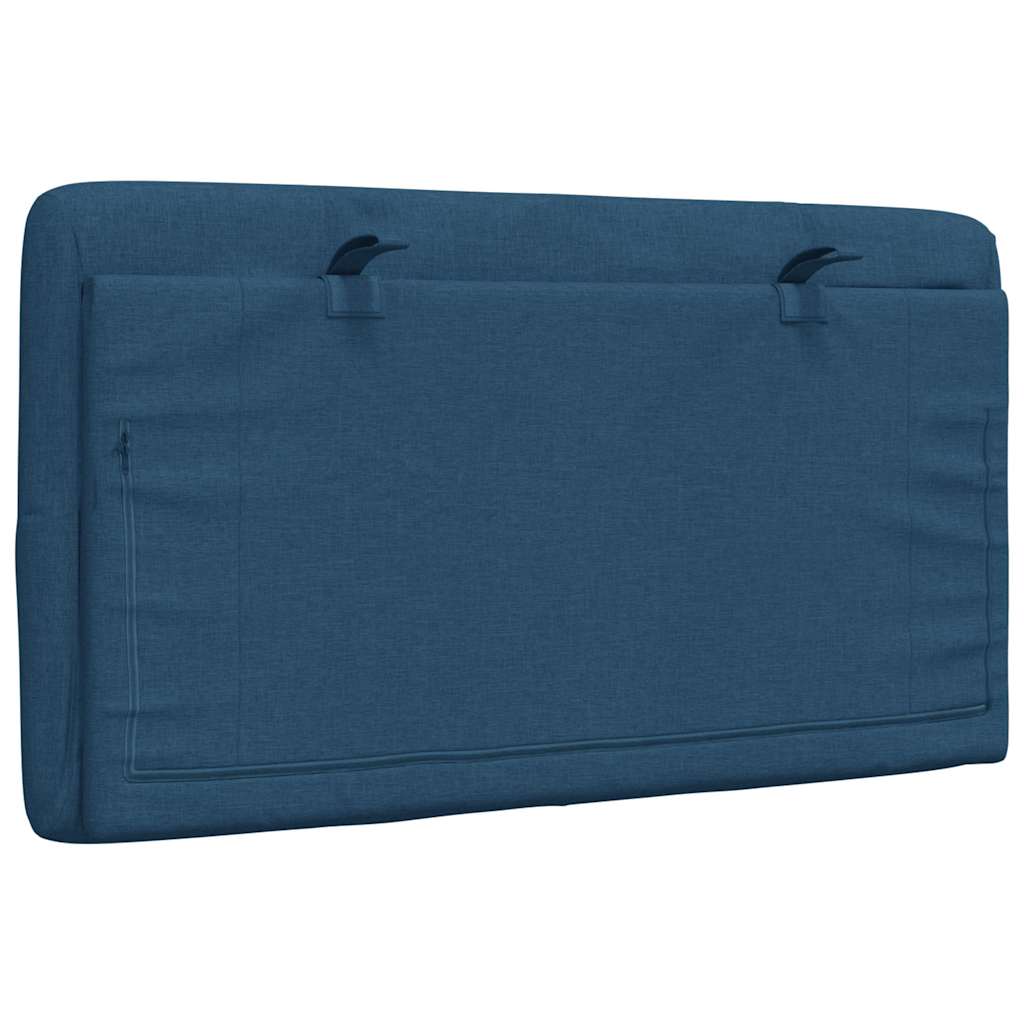 Jastuk za uzglavlje plavi 80 cm od tkanine