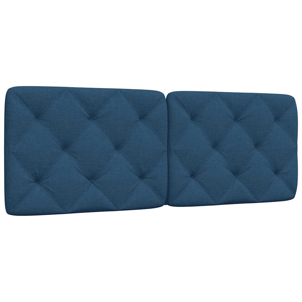 Jastuk za uzglavlje plavi 120 cm od tkanine