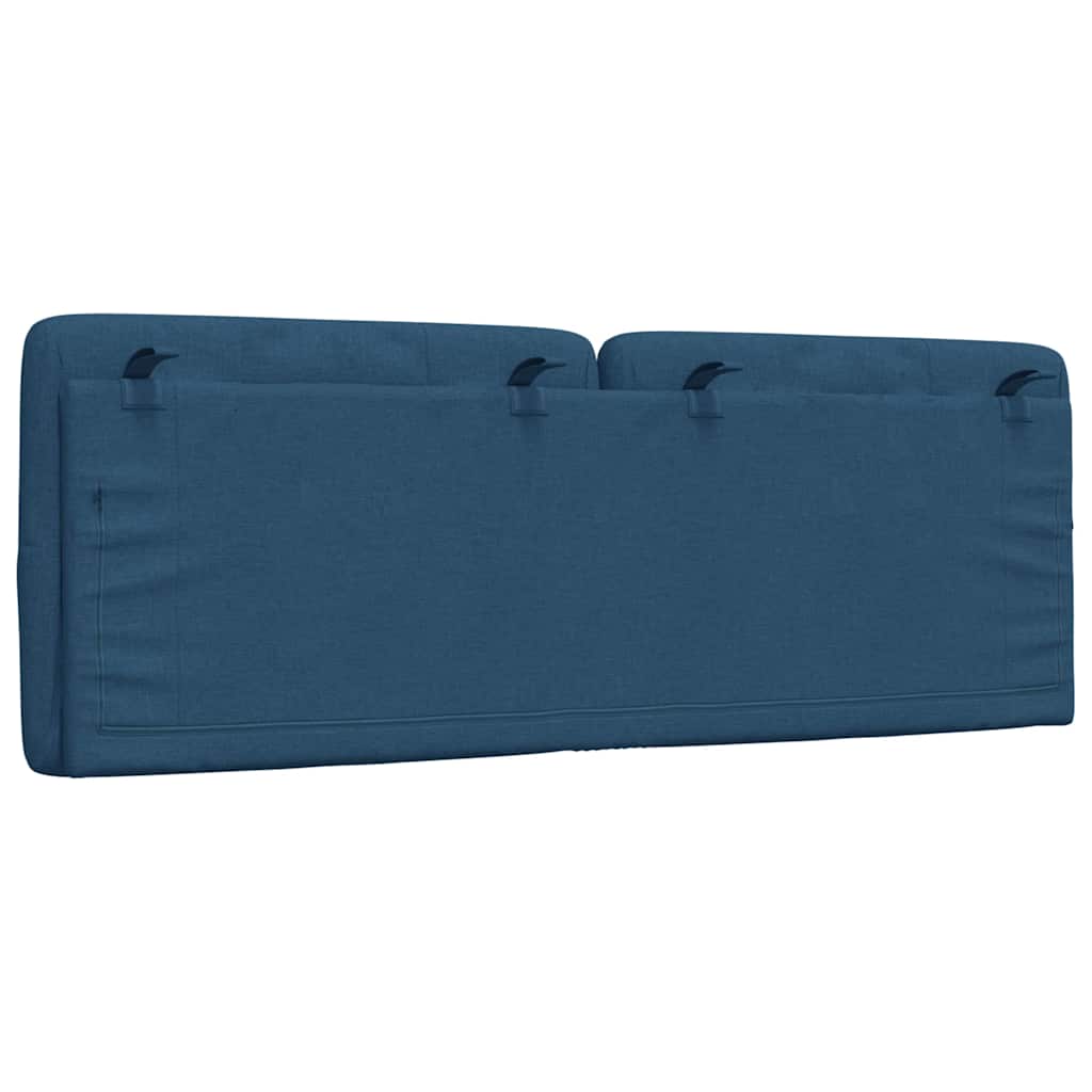 Jastuk za uzglavlje plavi 120 cm od tkanine