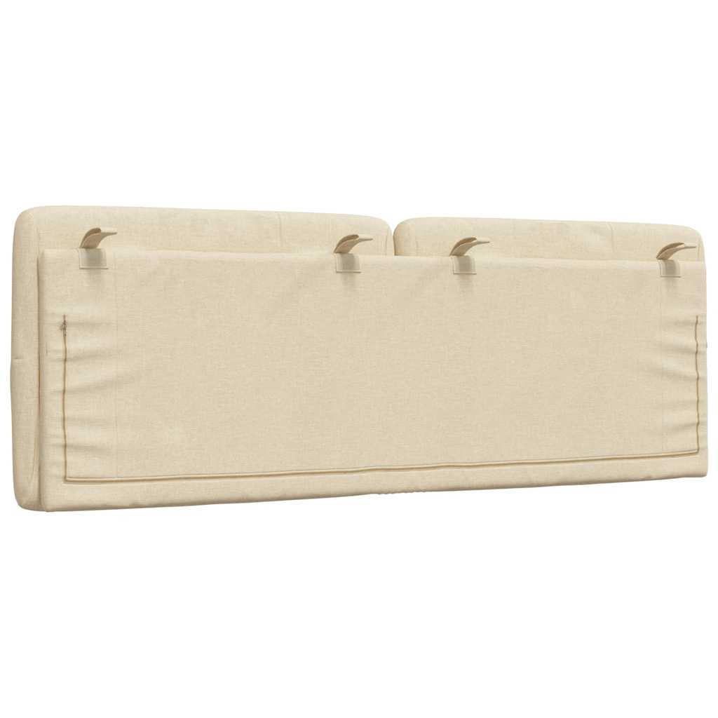 Jastuk za uzglavlje krem 140 cm od tkanine